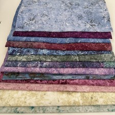 Cotton Quilting 13 Pc Fat Quarter Lot Stonehenge Sunshine Cottage Northcott