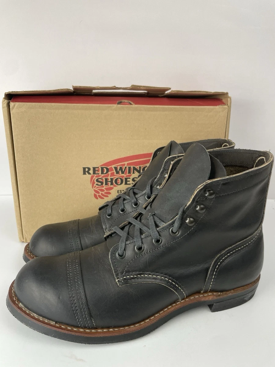 Red Wing Shoes Red Wing Iron Ranger Gray Boots for Men for Sale