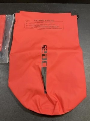 2 RED/ORANGE SEAC SUB 10L DRY BAGS NEW IN BAG