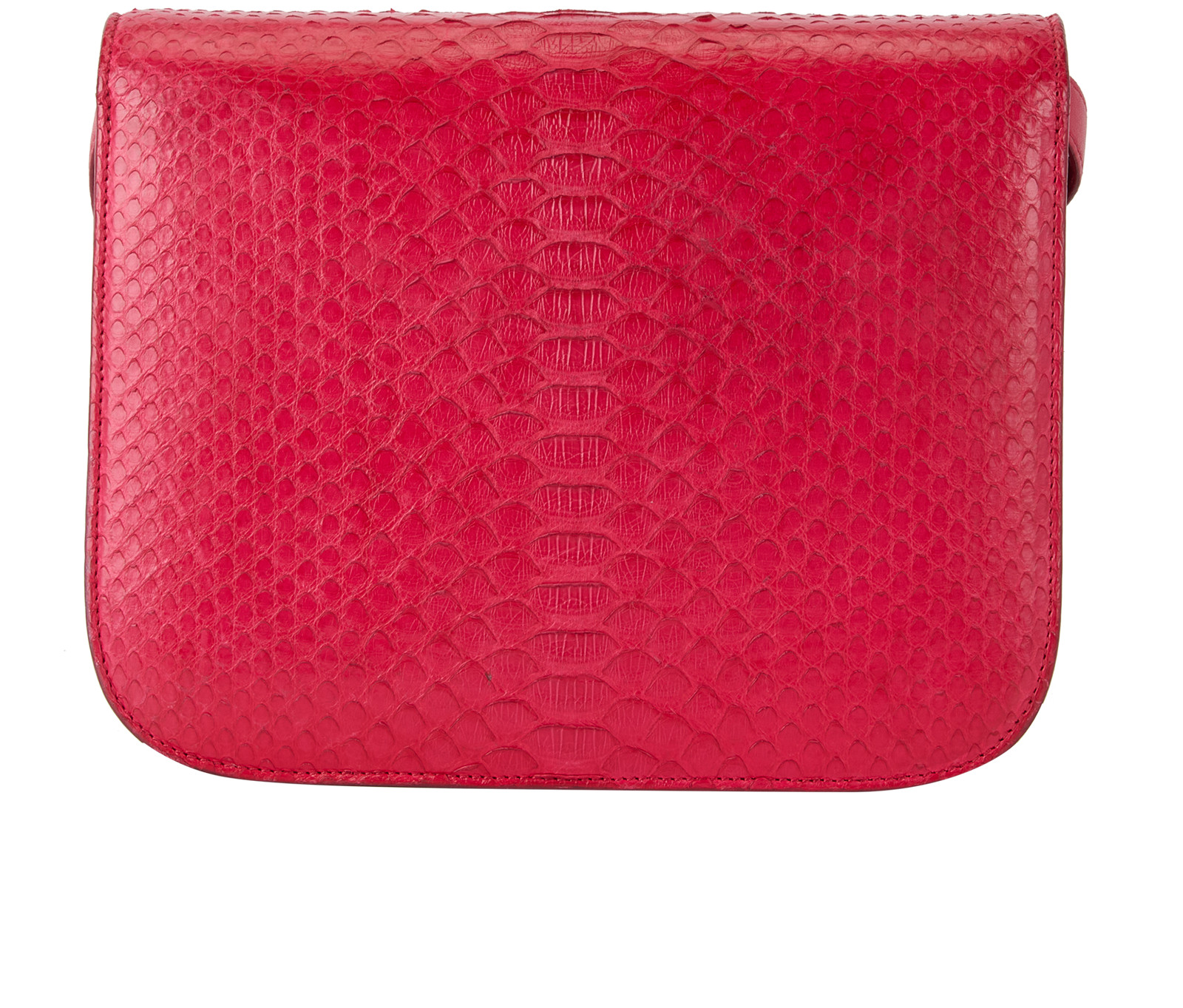 Celine Medium Classic Box Crossbody Python Pink - image 2