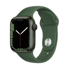Apple Watch Series 7 (GPS, 41mm) Green Aluminium Case + Green Strap