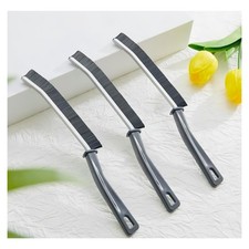 3Pcs Crevice Cleaning Brush Set Hard Bristle Bathroom Kitchen Tile Corner Tool