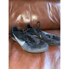 Nike Zoom Rival M Track Spikes Black Silver Men Youth Running Shoes