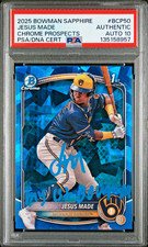 JESUS MADE 2025 1st Bowman Chrome Sapphire Auto “MY 1ST BOWMAN” PSA AUTO 10