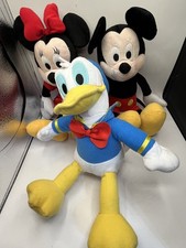 Kohl's Cares Minnie Mickey Mouse Donald Duck 13" Plush Soft Toy Stuffed Animal