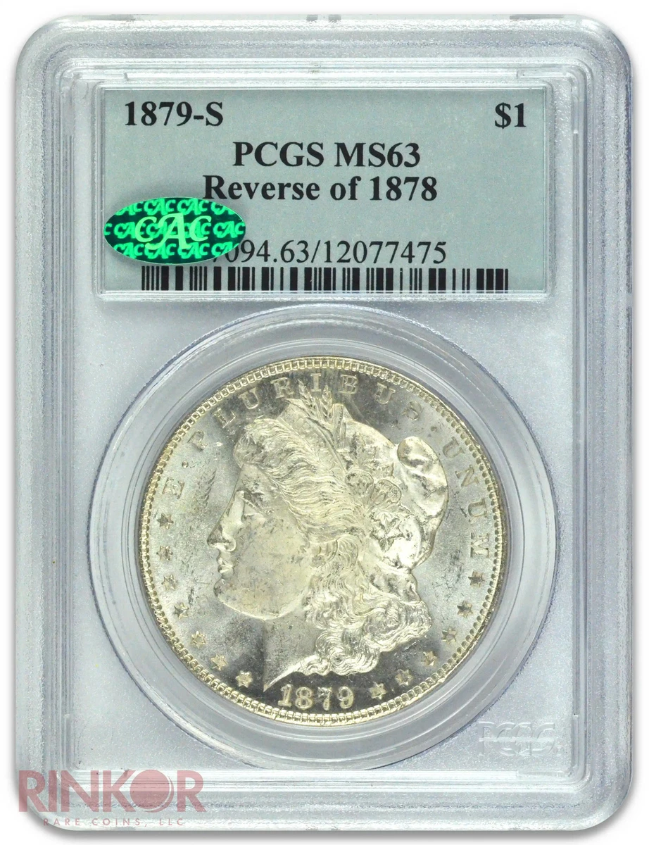 1879年 モルガン・ダラー PCGS MS63 1879 Grade MS 63 Morgan US Dollars for sale | eBay