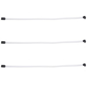 3X 50CM  3.0 III SATA3 7pin Data Cable Right Angle 6Gb/s SSD Cables HDD7539