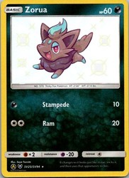 Zorua SV25/SV94 Hidden Fates Shiny Vault