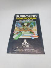 Surround Atari 2600 Instruction Manual Booklet ONLY M1