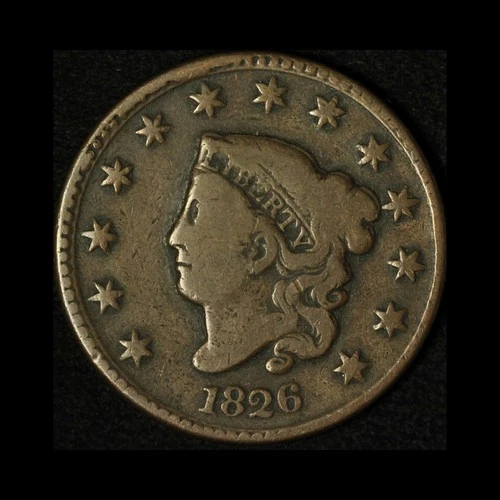 Photo of a 1826-P Large Cent from an eBay listing that sold on Jul 20, 2026