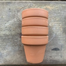 4 x Mini Terracotta Pots - Sustainable Flowerpots - 5 cm