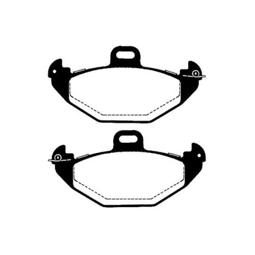 Plaquettes de frein premium Raicam RA.0701.0 haute résistance pour disque Renault