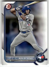 2022 Bowman Draft #BD-147 Alex De Jesus Toronto Blue Jays Baseball