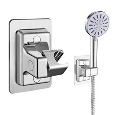 Adjustable Shower Head Holder Suction Cup Handheld Wall Mount Bracket Bathroom