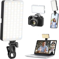 Portable Selfie Light for iPhone: 90 LED Rechargeable Phone Fill Lights