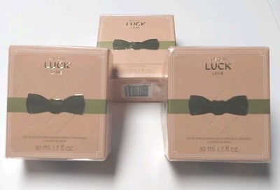 New Sealed AVON Luck Perfume For Her 1.7 Fl Oz Spray Discontinued Lot Of 3