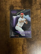 2026 Topps Chrome Black Christopher Sanchez Purple Wave Refractor /75 #193
