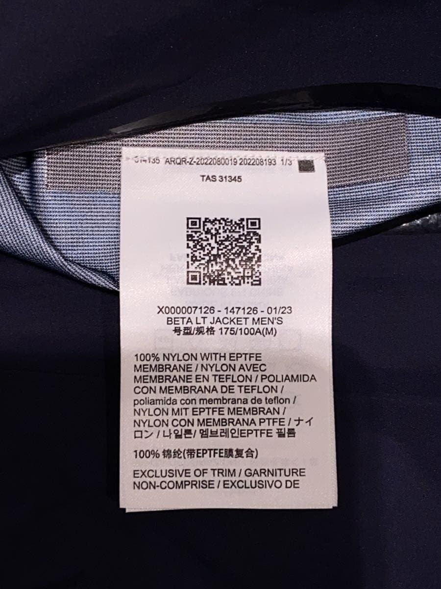 ARC'TERYX Giacca ARC’TERYX Beta LT blu navy M usata