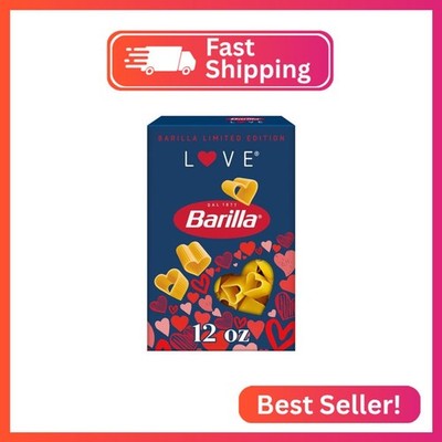 Barilla Limited Edition Love Pasta, Non-GMO Heart Shaped Pasta Made with Durum W