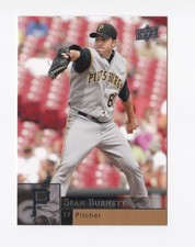 2009 Upper Deck #822 Sean Burnett Pittsburgh Pirates