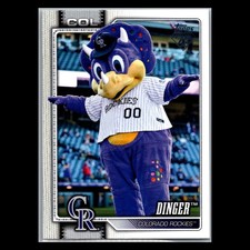 2026 Topps Series 1 Baseball Mascots #M-4 Dinger, Colorado Rockies