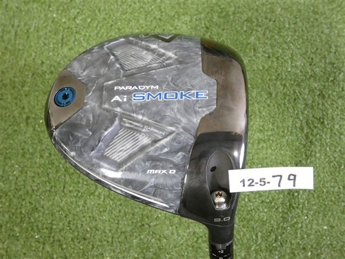 Driver Callaway PARADYM Ai SMOKE MAX FAST 9,5° – Manche Graphite Tensei 40 Stiff