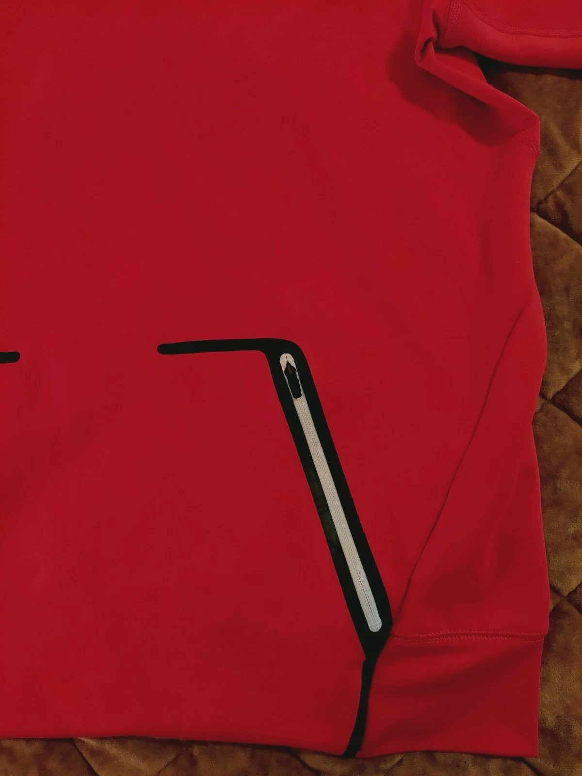 COACH RARA felpa con cappuccio AFC Pro Bowl Nike Dri Fit rossa grande emessa dalla lega allenatore