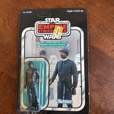 Star Wars 1980 Vintage Kenner Empire Strikes Back Bespin Security Guard 48 Back
