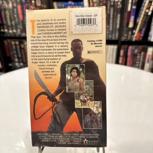 VOODOO DAWN(VHS-1992)CULT CLASSIC-HORROR-SCI-FI-NEW SEALED-OOP-HTF-RARE - Picture 3 of 5