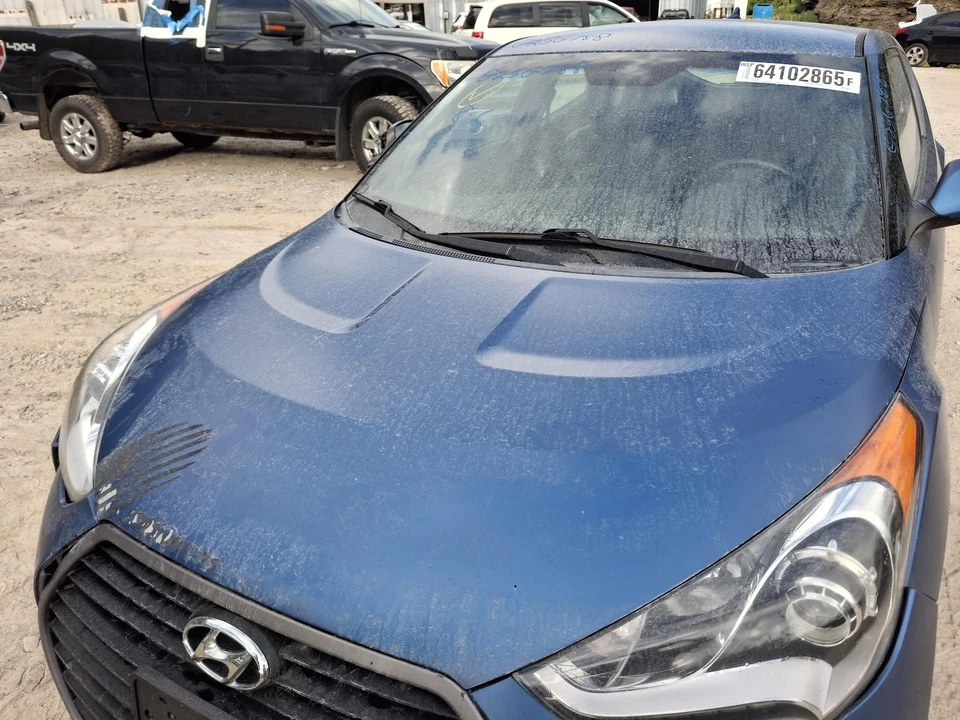 Intercooler usado serve: 2016 Hyundai Veloster grau A - Imagem 4 de 4