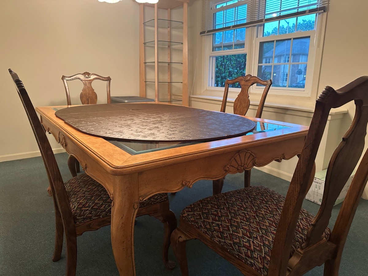 DREXELHERITAGE CameoClassics カクテルガラステーブル drexel heritage glass top dining room table and chairs | eBay