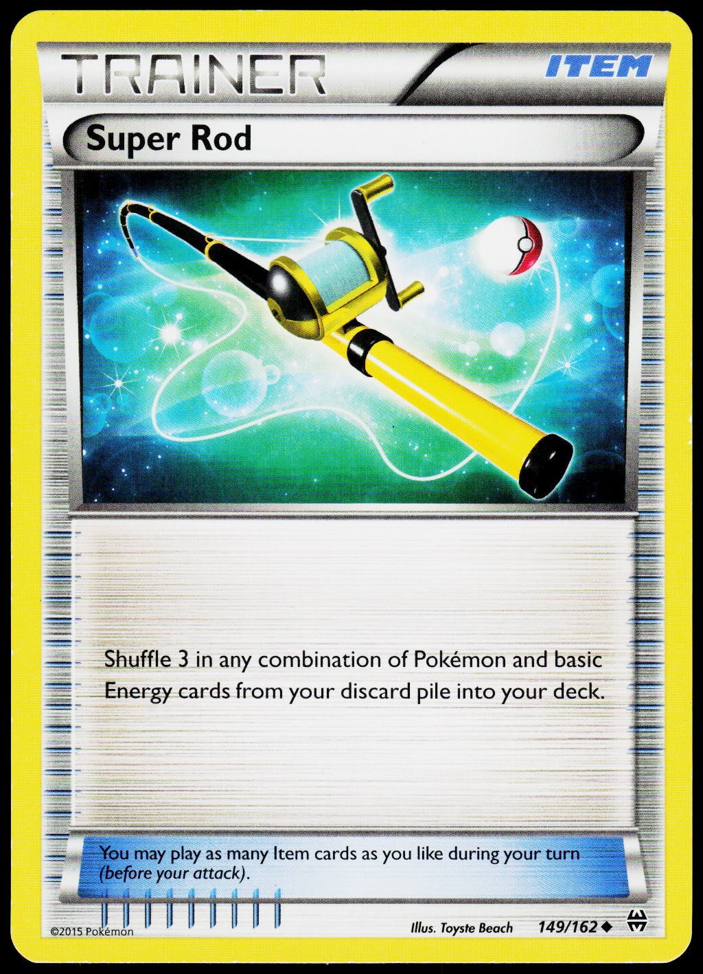 Super Rod Uncommon XY - BREAKthrough 149/162 LP