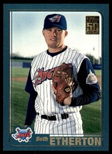 Seth Etherton 2001 Topps #186 Anaheim Angels MLB READ FREE SHIPPING AutographDen