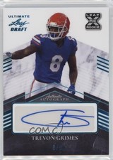 2021 Leaf Ultimate Draft Platinum Spectrum 8/30 Trevon Grimes #BA-TG1 Auto 0y2a