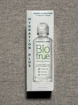 Bausch & Lomb Bio True Multi Purpose Solution Hydration Plus 4 oz