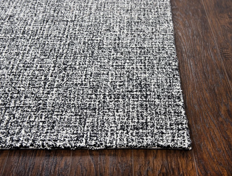 3x5 Rizzy Rugs Solid Monochromatic Tufted Wool Door Mat BR223B - Aprx 3' x 5' - Image 2 of 2