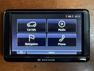 Navigon 70/71 Sat Nav VW UP! also fits SEAT Mii and Skoda Citigo Used