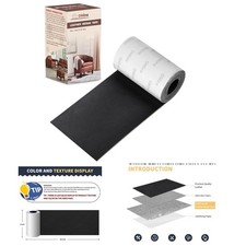 Self-Adhesive Leather Repair Tape 3x60in - Waterproof  Durable Black