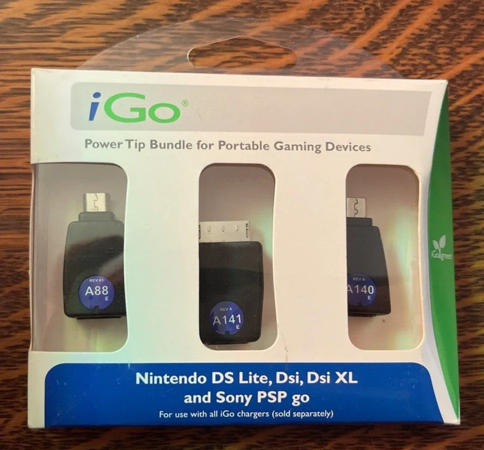 iGO~POWER TIP BUNDLE-PORTABLE GAMING DEVISES~NINTINDO DS LITE,DSI,DSI XL,PSP go - Image 3 of 4