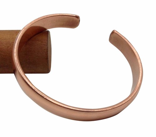 10" XL Hand Forged 100% Pure Copper Bracelet. Solid Copper Arthritis Bracelet. - 第 3/6 張圖片
