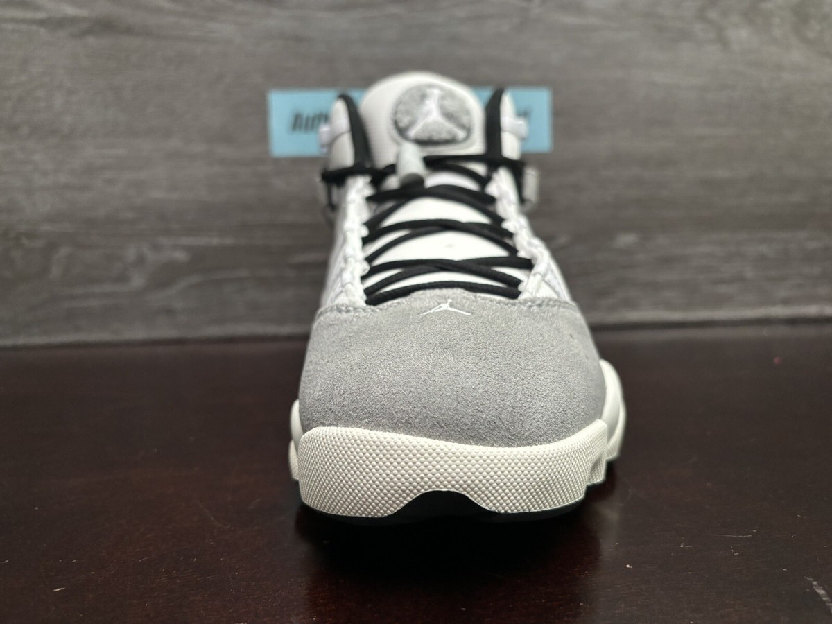 Nike Air Jordan 6 Rings Cement Grey Black Sail White Mens  display picture 1
