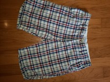 Gap Khakis Plaid Shorts 32