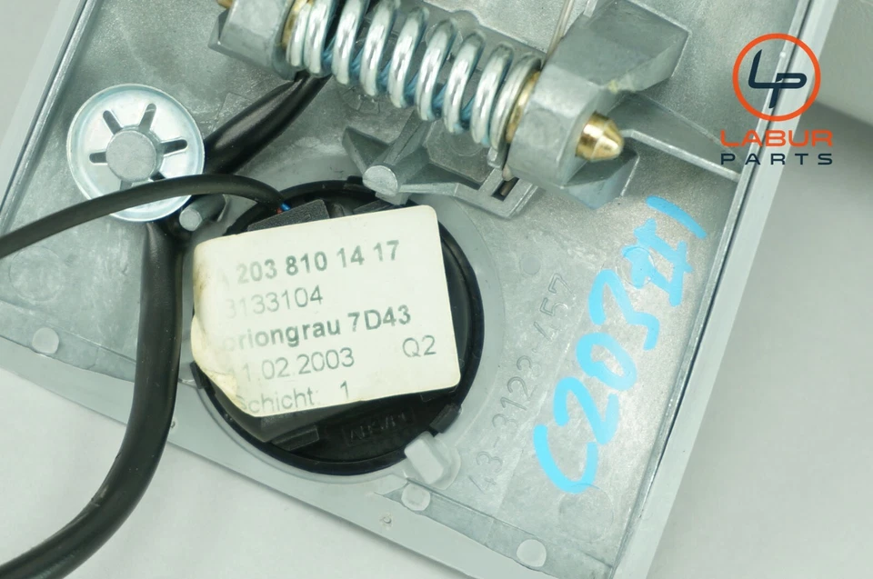 Espejo retrovisor interior gris mercedes clase c clk w203 01-09 a1572 Foto 4 de 4