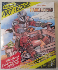 Crayola Art Edge Star Wars Mandalorian 28 Coloring Pages and Poster Sealed NEW