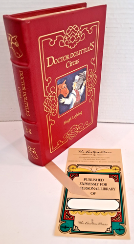 Doctor Dolittle's Circus by Hugh Lofting (1991) Leather Easton Press Edition L1