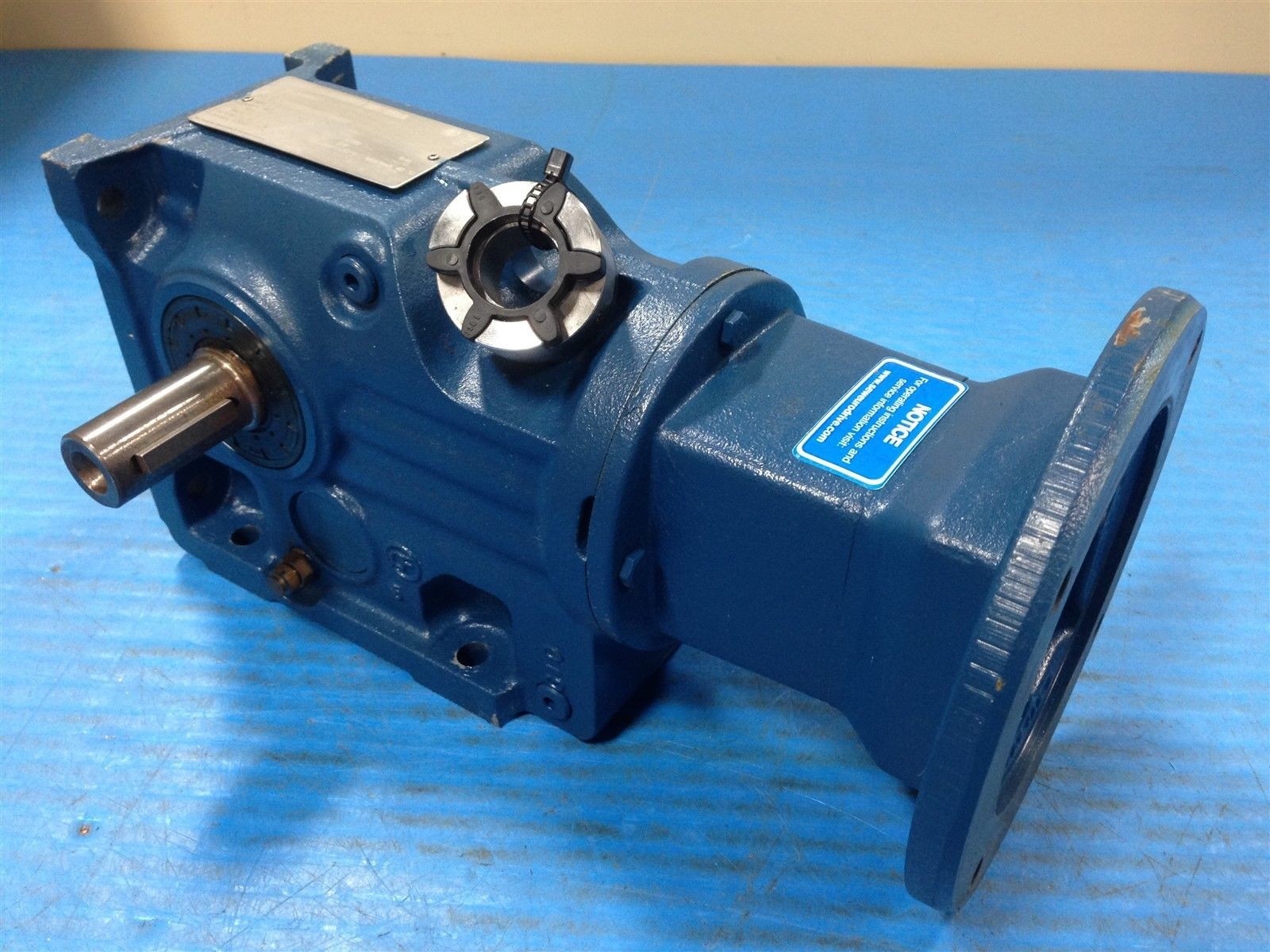 USED SEW-EURODRIVE K37AM143 37.97 RATIO INPUT 1750 TORQUE 1770 MOUNTING M3AB (1E