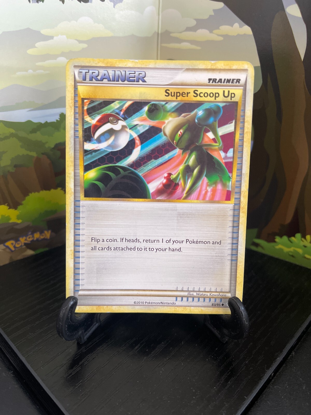 Super Scoop Up 83/95 - Unleashed - Uncommon - Pokemon Card TCG - MP/HP