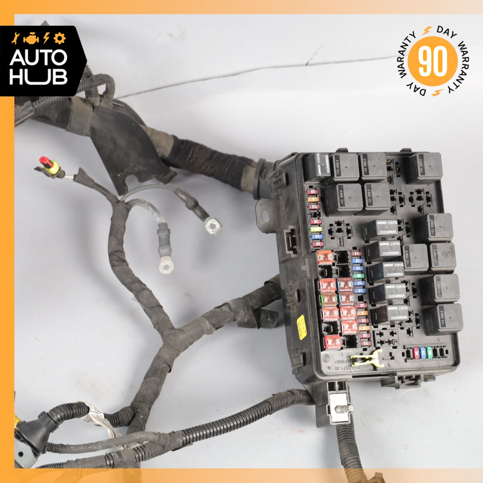 14-16 Maserati Ghibli M157 SQ4 Engine Bay Motor Wire Harness 06700086490 OEM 75k