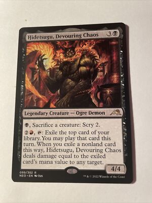 Hidetsugu, Devouring Chaos [Kamigawa: Neon Dynasty]