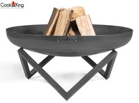Feuerschale Santiago Ø 60Cm Feuerstelle FüR Den Garten Aus Stahl Feuerkorb Grill